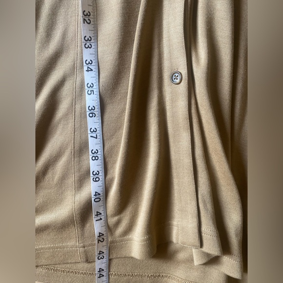 Ralph Lauren Silk - Cotton Maxi Dress Button Front Dress EUC - Picture 6 of 7